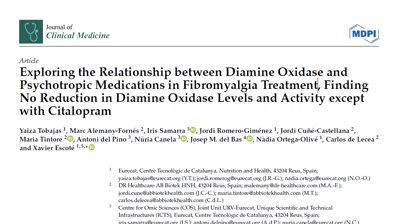 Exploring the Relationship between Diamine Oxidase and Psychotropic Medications in Fibromyalgia Treatment
